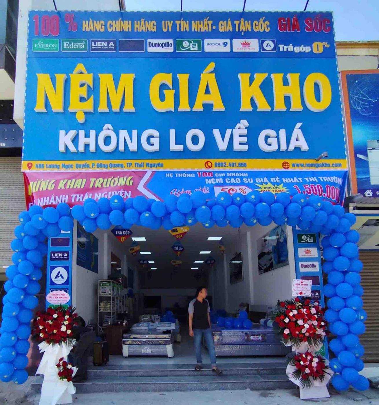 Cửa hàng Nệm Giá Kho Thái Nguyên